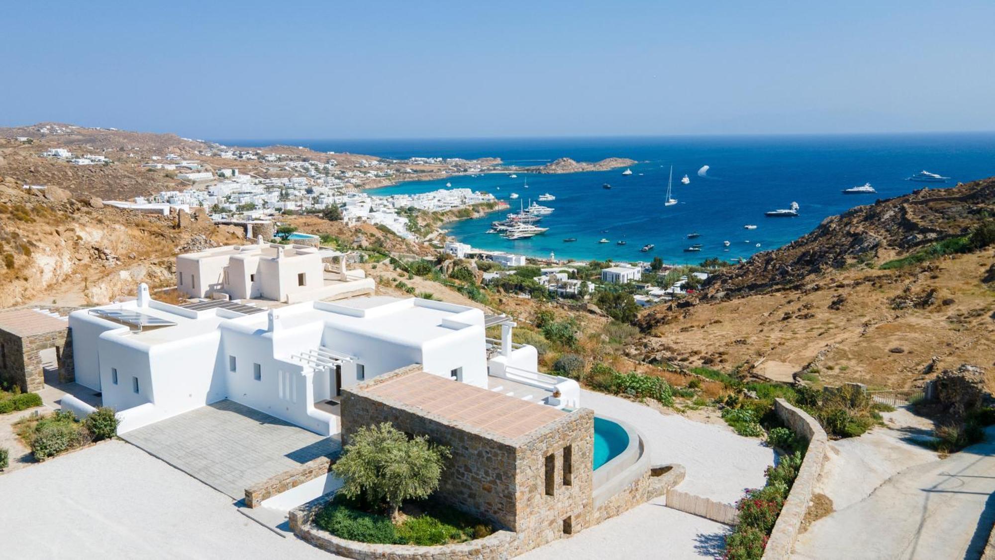 Camelia 2 - Psarou View - Private Pool And Jacuzzi Holiday home Mykonos Town